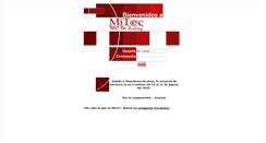 Desktop Screenshot of mitec.itcj.edu.mx