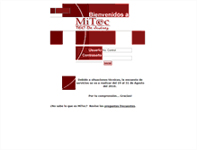 Tablet Screenshot of mitec.itcj.edu.mx